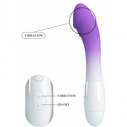 Pretty Love Debra — Vibrator curbat Pentru Punctul G, 30 Moduri Mov 11