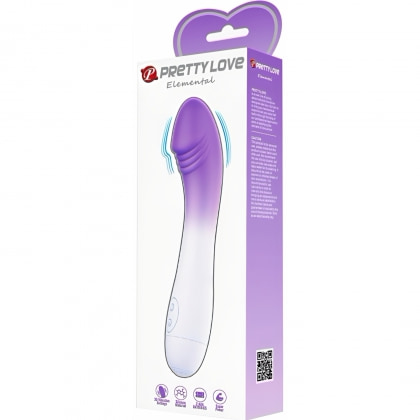 Pretty Love Debra — Vibrator curbat Pentru Punctul G, 30 Moduri Mov 12