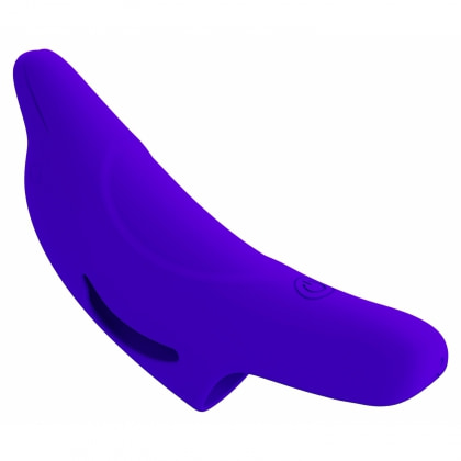 Pretty Love Delphini – Vibrator De Deget 10 Moduri, Compact Albastru 3