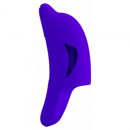 Pretty Love Delphini – Vibrator De Deget 10 Moduri, Compact Albastru 4