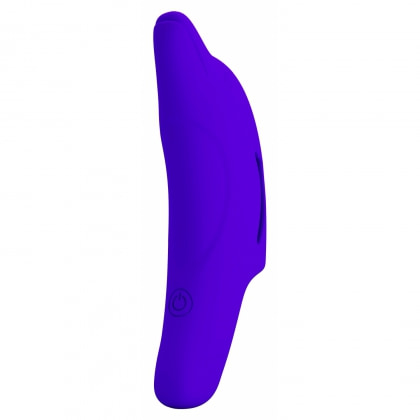 Pretty Love Delphini – Vibrator De Deget 10 Moduri, Compact Albastru 5