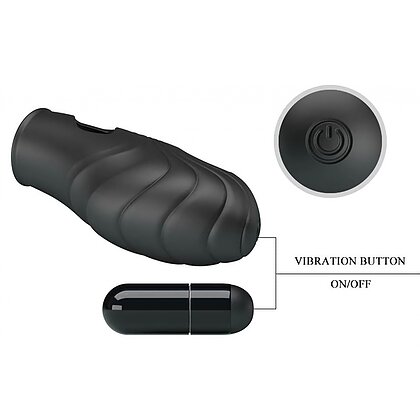 Stimulator Clitoris Pretty Love Lich Negru 6