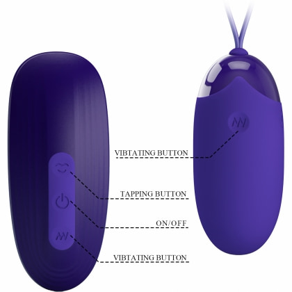 Pretty Love Orthus — Ou Vibrator 12 Funcții, Reîncărcabil Violet 5