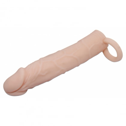 Prelungitor Penis Pretty Love Sleeve cu Cap Bombat 3