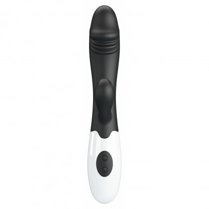 Pretty Love Snappy Black — Iepuraș Dual, 30 Moduri Negru 4