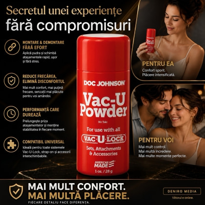 Pudră Doc Johnson Vac U Lock 3