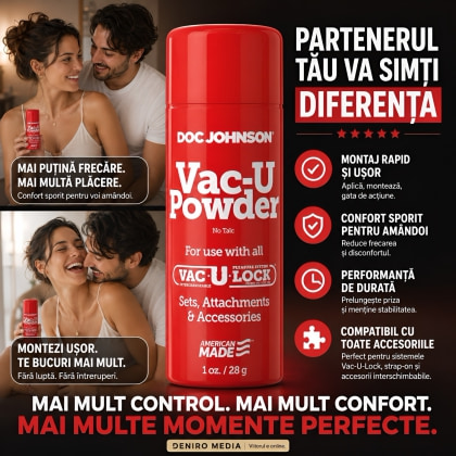 Pudră Doc Johnson Vac U Lock 4