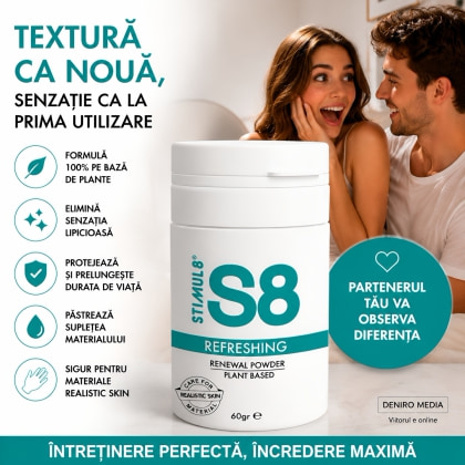 Pudră Îngrijire Jucării Sexuale S8 Renewal Powder 60g 3
