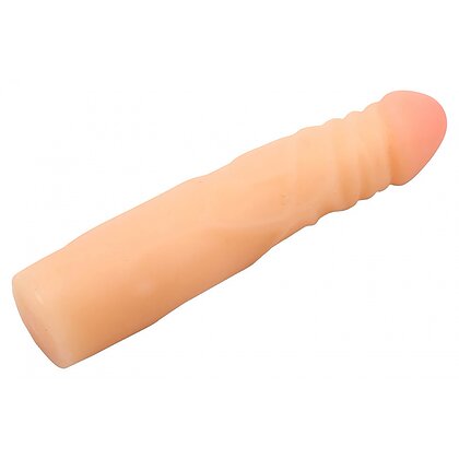 Dildo Realistic White Flexible Spine 19cm 3