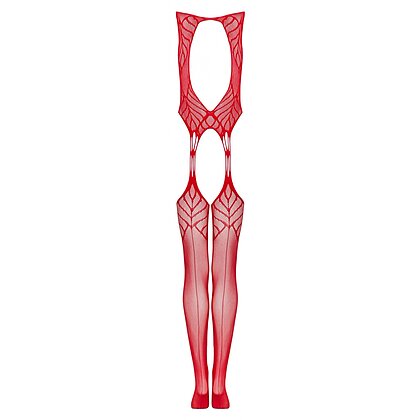 Catsuit Obsessive N122 Roșu XL-2XL 4