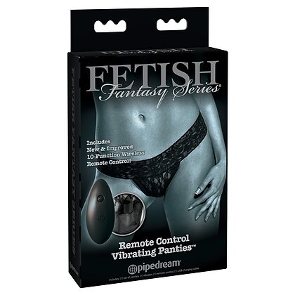 Chiloți Vibratori Fetish Fantasy Series Negru 4