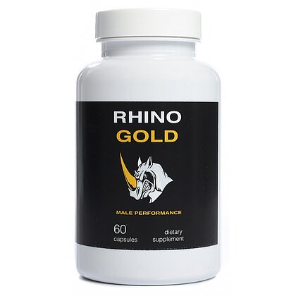 Pastile Rhino Gold Pentru Marirea Penisului 60capsule