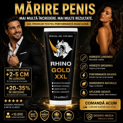 Rhino Gold XXL Gel Mărirea Penisului 59ml 6