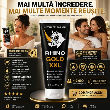 Rhino Gold XXL Gel Mărirea Penisului 59ml 4