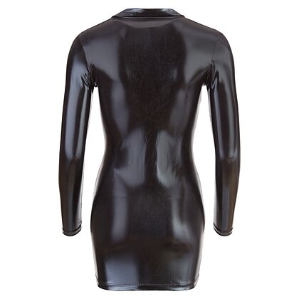 Rochie Cottelli Collection Latex Mini Dress Negru S 4