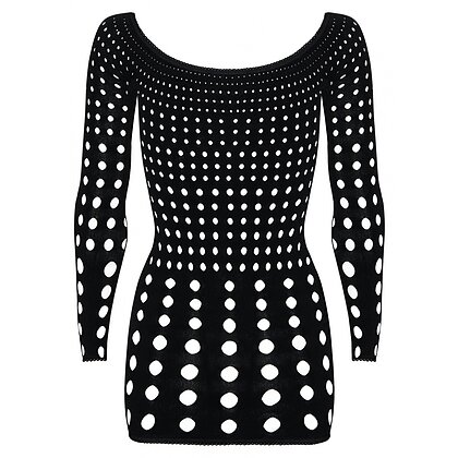 Rochie Obsessive Rocker Negru S-L 5