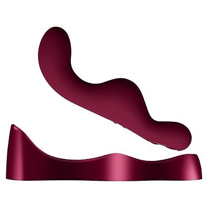 Rocks-Off Ruby Glow Blush — 2 Motoare, USB Reîncărcabil Vişiniu 3