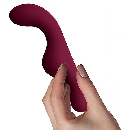 Rocks-Off Ruby Glow Blush — 2 Motoare, USB Reîncărcabil Vişiniu 5