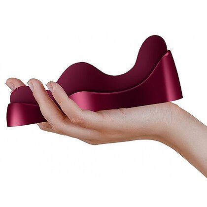 Rocks-Off Ruby Glow Blush — 2 Motoare, USB Reîncărcabil Vişiniu 2