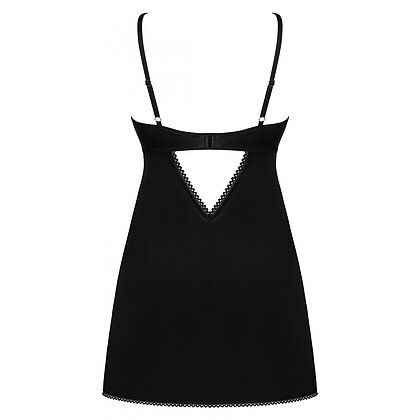 Chemise Obsessive Rosenty Negru XS-S 4