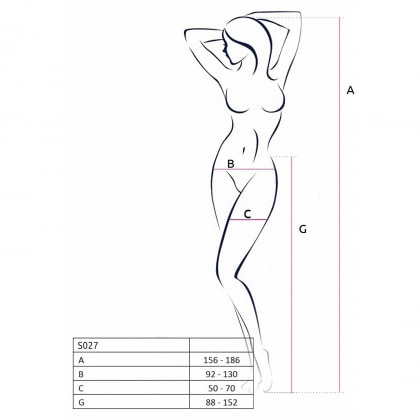 Dresuri Passion S027 Alb S-L 3