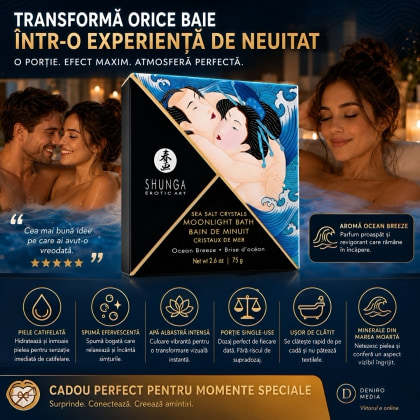 Sare de Baie Shunga Crystal cu Aromă Oceanică 75g 3