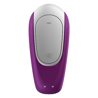 Vibrator Smart Satisfyer Double Fun pentru Cupluri Mov 7
