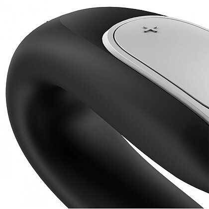 Vibrator Satisfyer Double Fun pentru Cuplu Negru 5