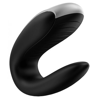 Vibrator Satisfyer Double Fun pentru Cuplu Negru 3