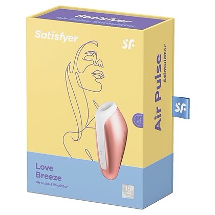 Satisfyer Love Breeze Air Pulse Stimulator Portocaliu 4