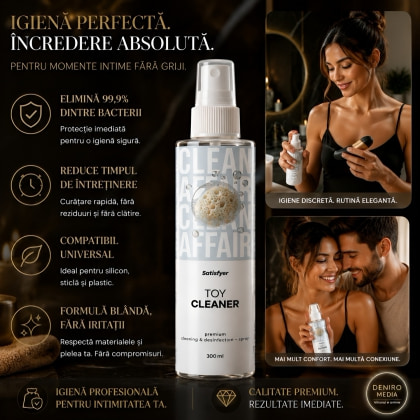 Satisfyer Spray Igienizant 300 ml — curățare Rapidă 2