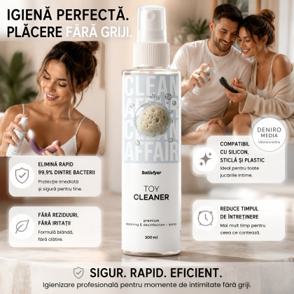 Satisfyer Spray Igienizant 300 ml — curățare Rapidă 4