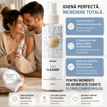 Satisfyer Spray Igienizant 300 ml — curățare Rapidă 3