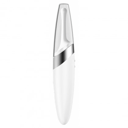 Satisfyer Twirling Delight White – Reîncărcabil, Discret Alb 4