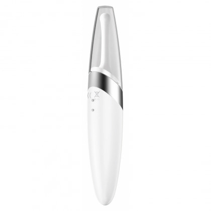 Satisfyer Twirling Delight White – Reîncărcabil, Discret Alb 2