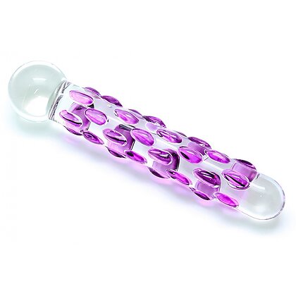 Dildo Sensual Glass Celine Transparent 4