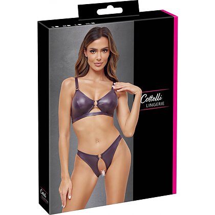 Set Cottelli Collection Luna Noir Mov L 6