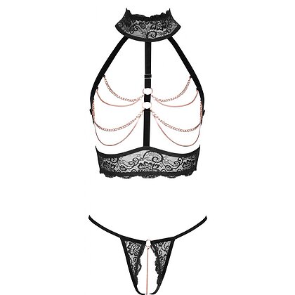 Set Abierta Fina Amethyst Negru L