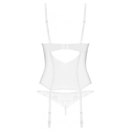Corset Obsessive Alissium Alb XS-S 4