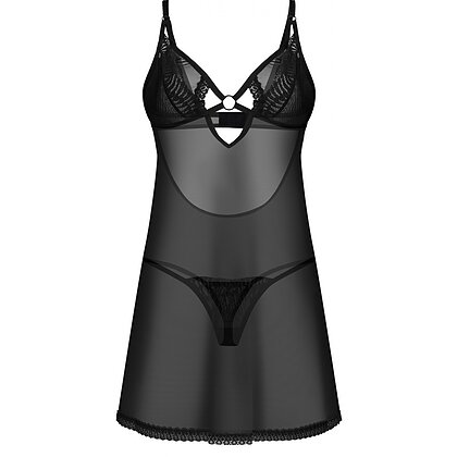 Chemise Obsessive Alliane Negru L-XL 3