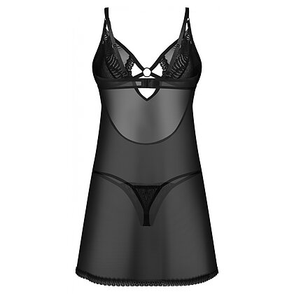 Chemise Obsessive Alliane Negru L-XL 4