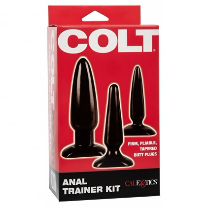Set Anal Plug Colț Negru 2