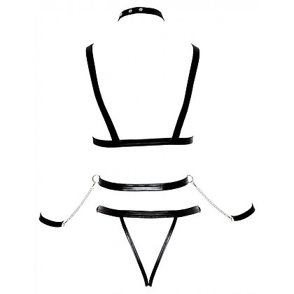 Set Bad Kitty Chana Negru S-M 6