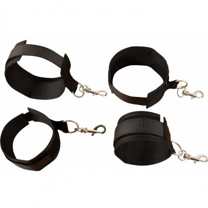 Set Bed Restraint Bondage Negru 2