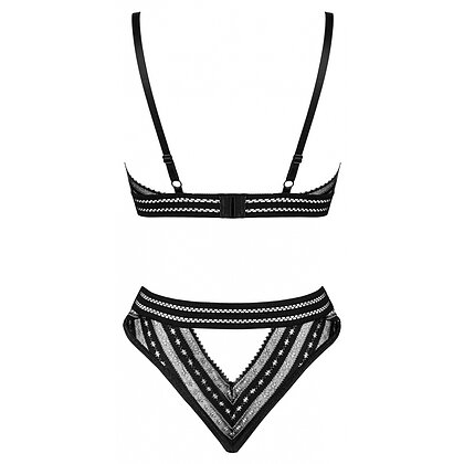 Set Obsessive Natilya Negru XS-S 4