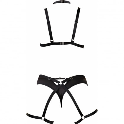 Set Cottelli Collection Irene Negru S-L 6