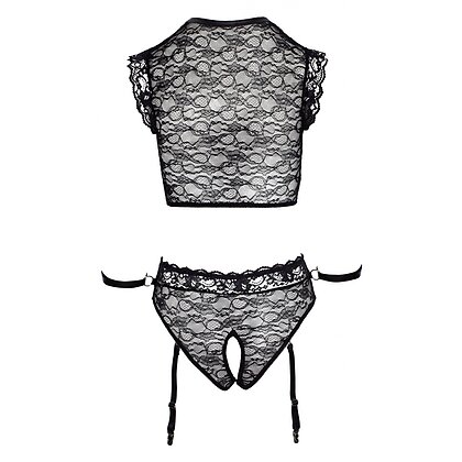 Set Cottelli Collection Lucille Negru L 5