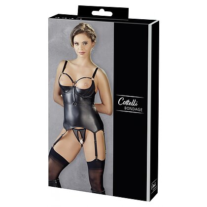 Set Cottelli Collection Nora Negru L 6