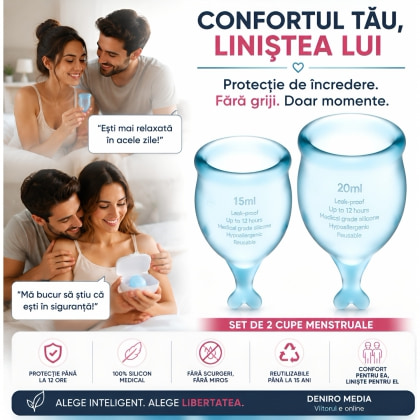 Set Cupe Menstruale Satisfyer Feel Secure 4