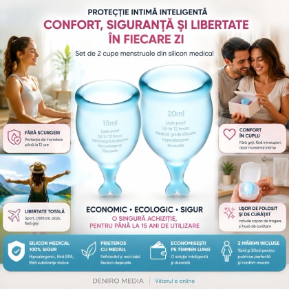Set Cupe Menstruale Satisfyer Feel Secure 5